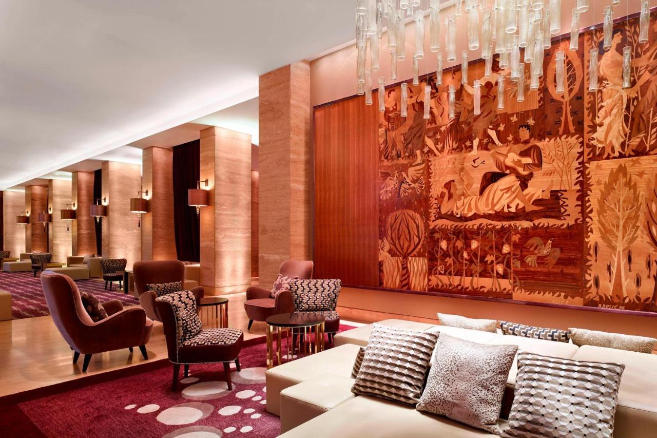 메트로폴 팰리스, 어 럭셔리 컬렉션 호텔, 벨그라드 베오그라드 외부 사진 The lobby of the hotel