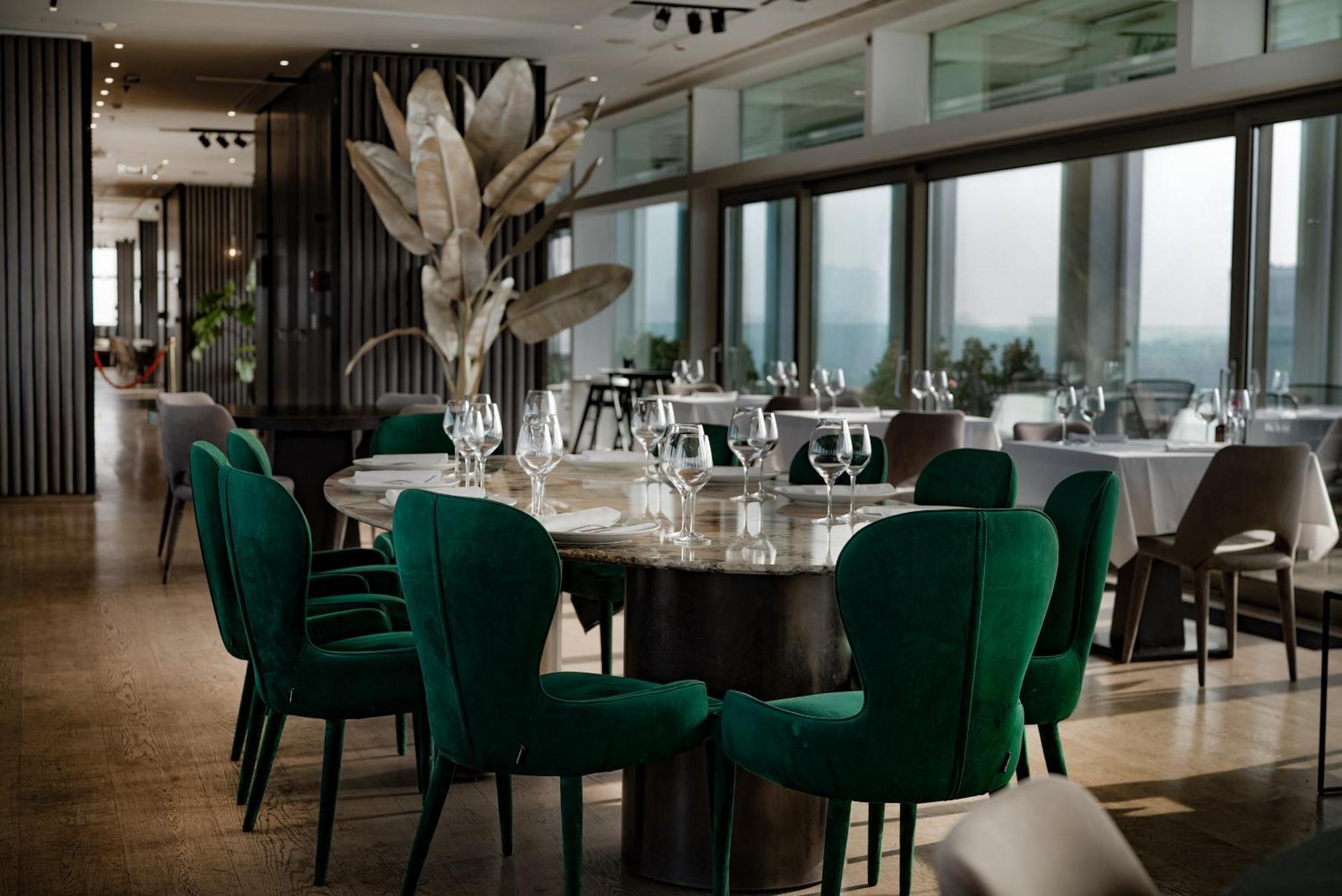 메트로폴 팰리스, 어 럭셔리 컬렉션 호텔, 벨그라드 베오그라드 외부 사진 The restaurant